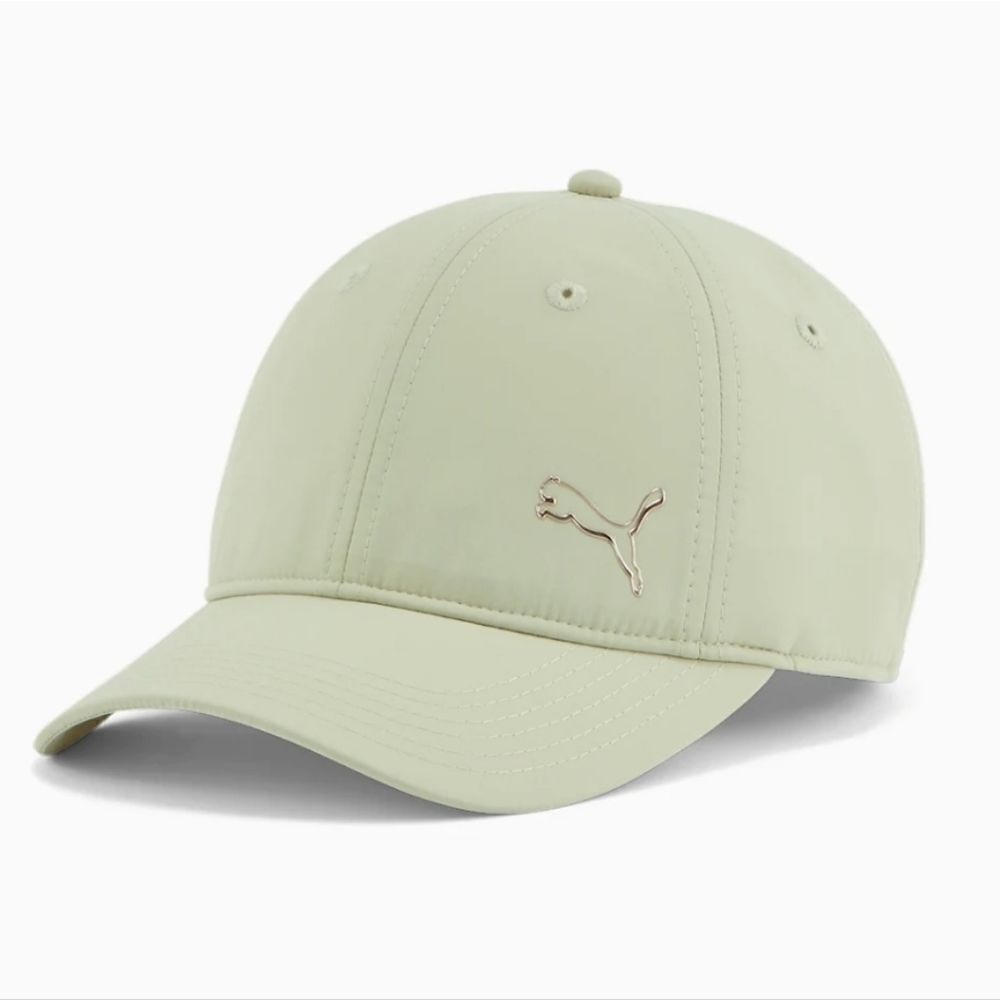 PUMA Women's Evercat Opal Adjustable Cap, Green/Silver, OS/Adjustable NEW